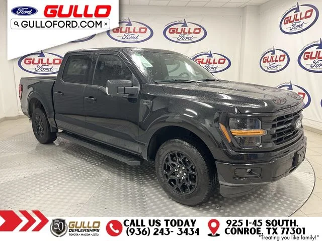 New 2026 Agate Black Metallic Ford XLT image 1