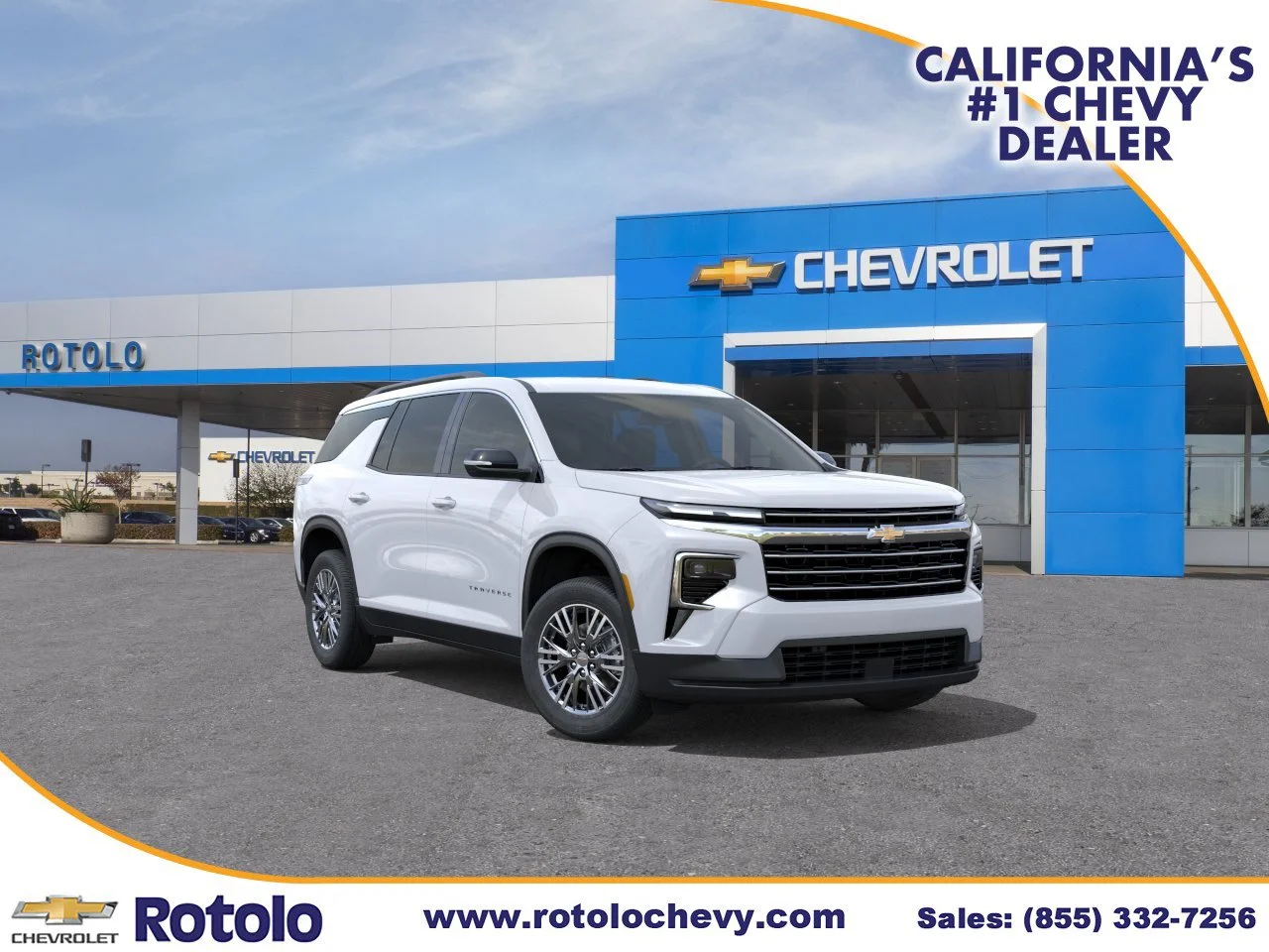 New 2027 Polar White Tricoat Chevrolet LT image 1