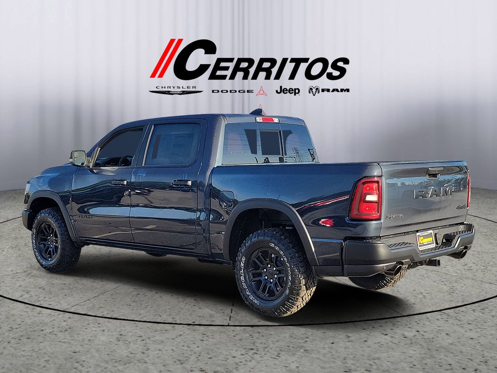 New 2026 Forged Blue Metallic Exterior Paint RAM Rebel image 2