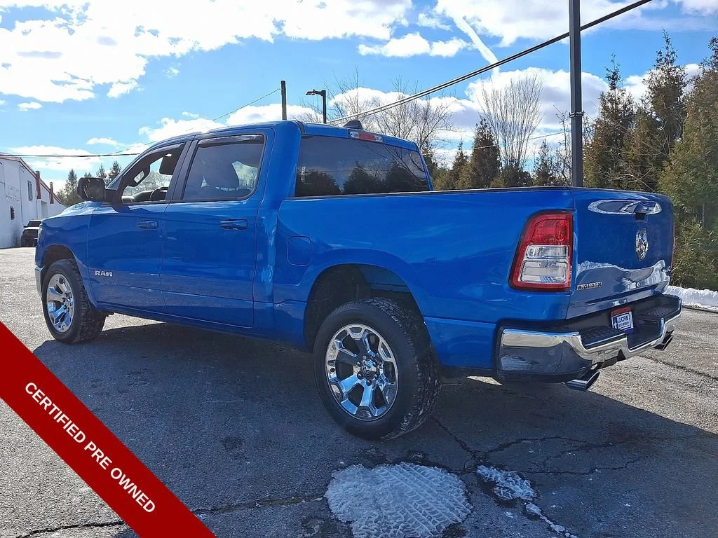 Used 2022 Hydro Blue Pearlcoat Ram Big Horn image 7