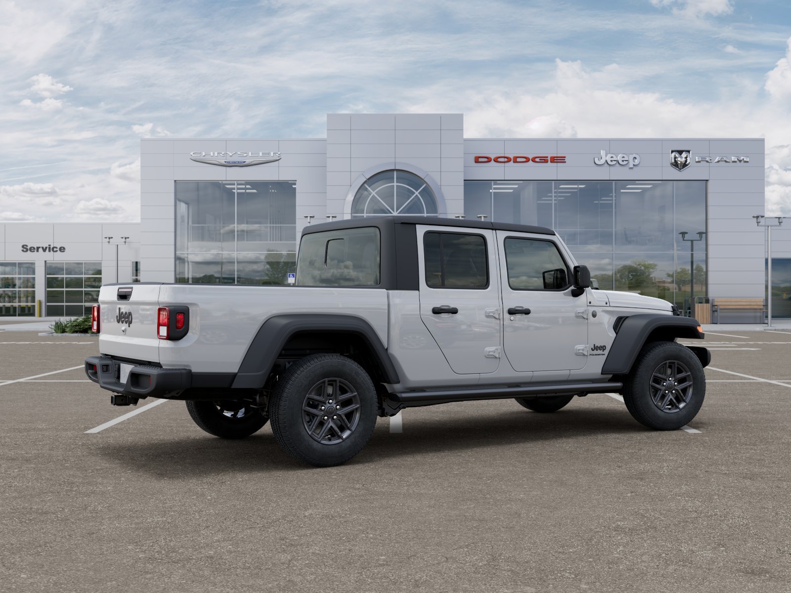New 2025 Bright White Clearcoat Jeep Sport S image 33