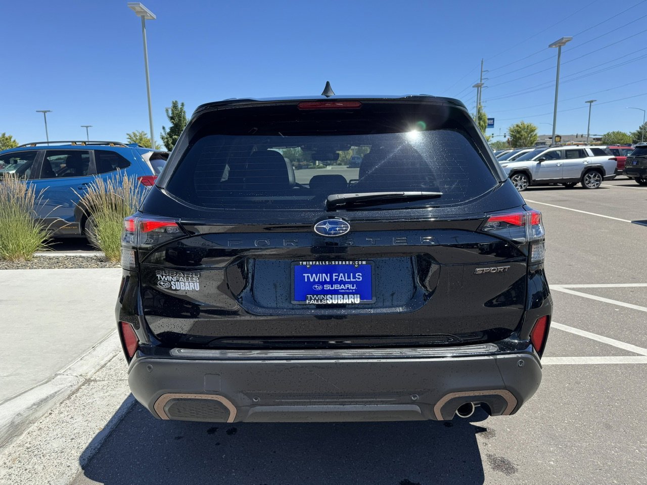 Used 2025 Crystal Black Silica Subaru Sport image 6