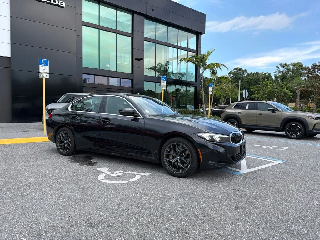 Used 2026 Black Sapphire Metallic BMW 330i xDrive image 3