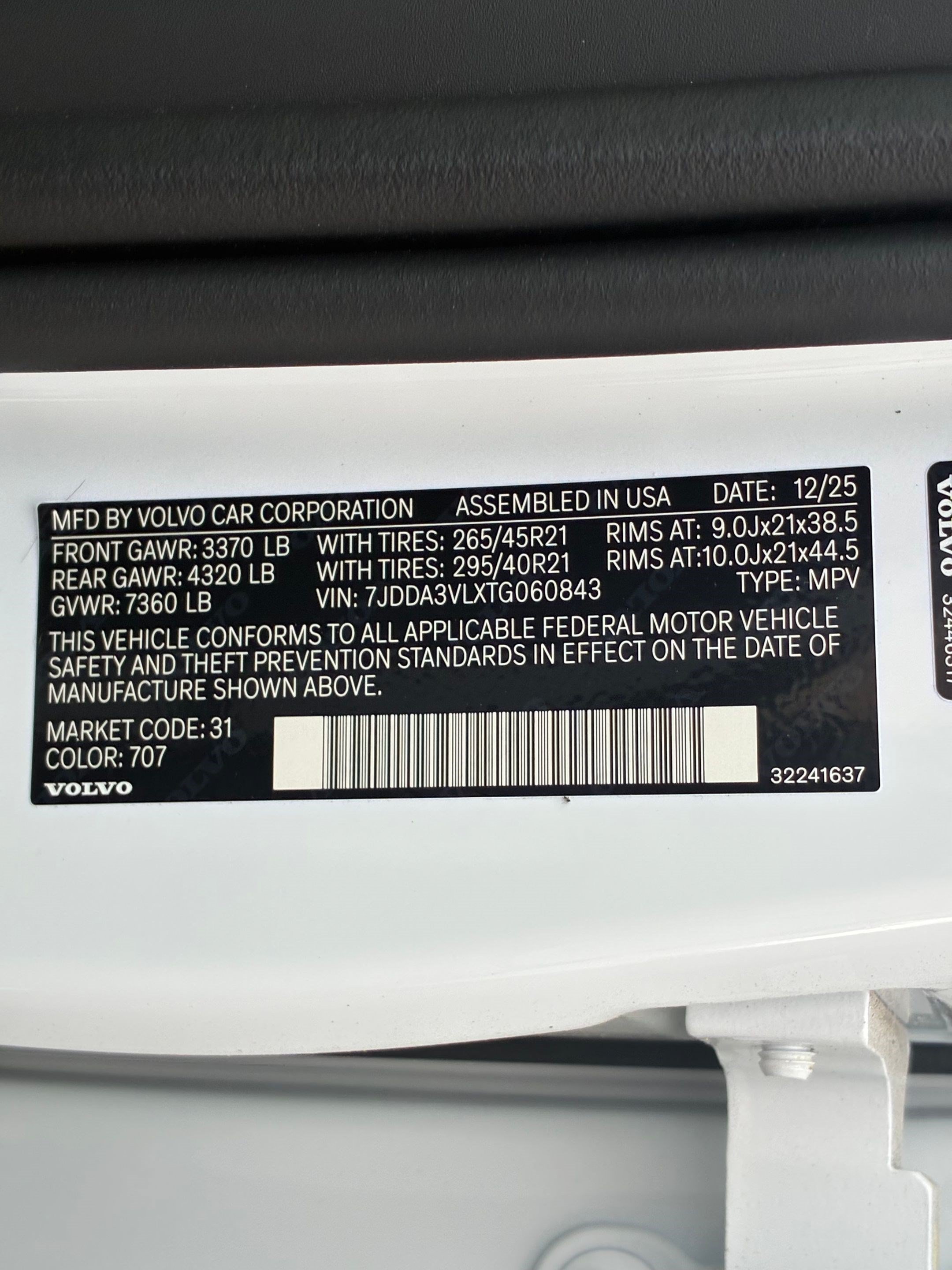 New 2026 Crystal White Volvo Ultra image 26
