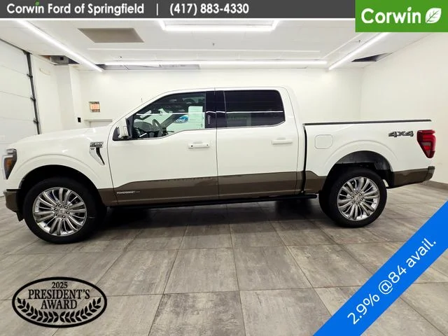 New 2026 Star White Metallic Tri-Coat Ford King Ranch® image 2