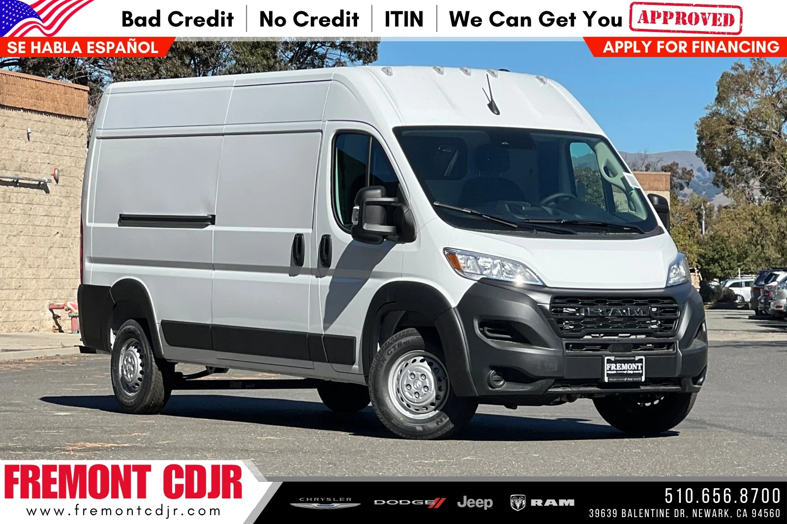 2026 RAM ProMaster 2500 Tradesman 159" WB High Roof's photo