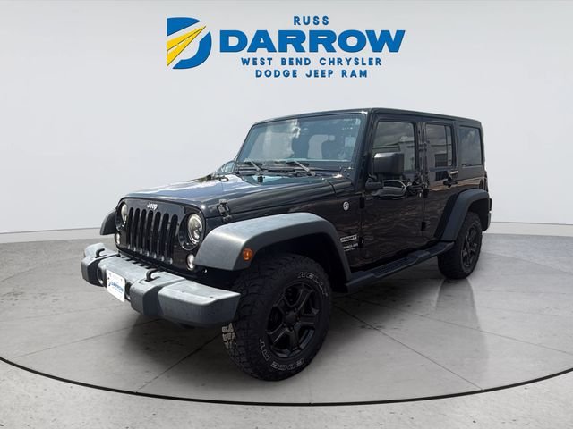 Used 2017 Black Jeep Unlimited Sport image 1
