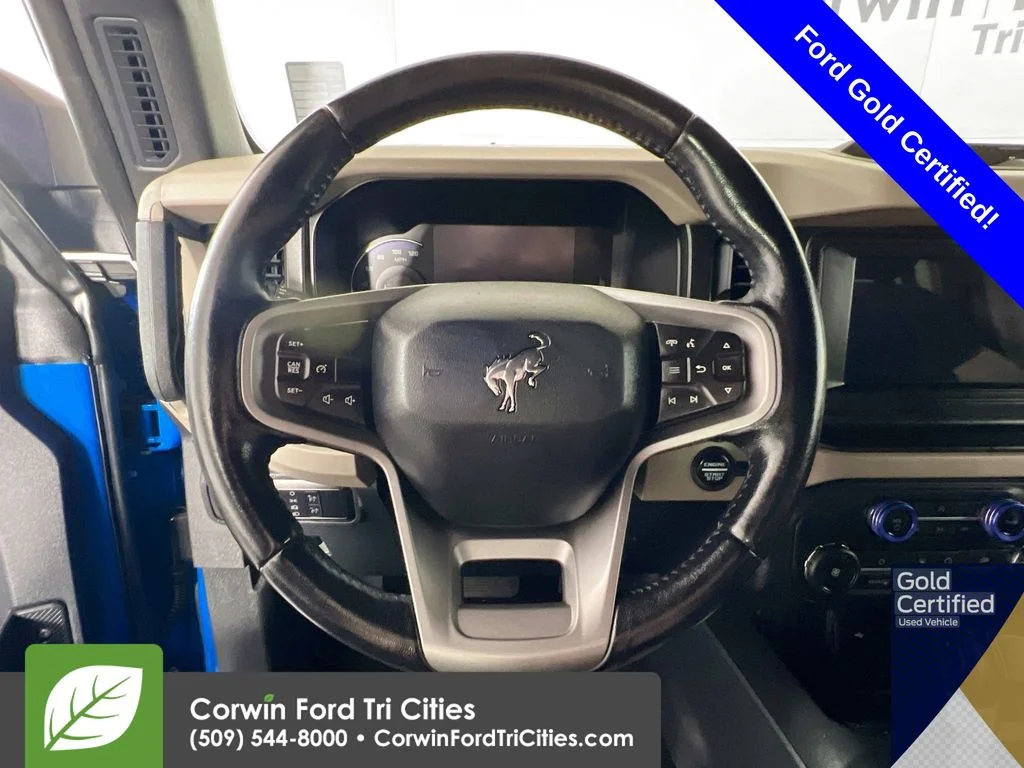 Certified Used 2021 Velocity Blue Metallic Ford Big Bend image 8