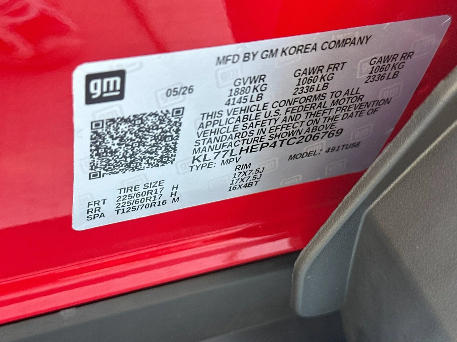 New 2026 Apex Red Chevrolet LT image 28