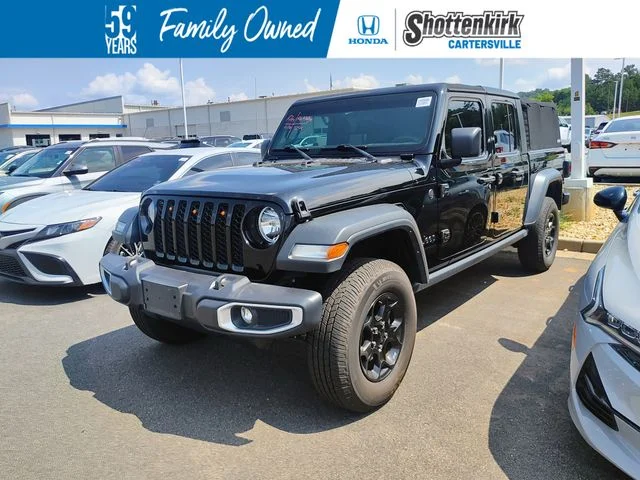 Used 2023 Black Jeep Sport image 1