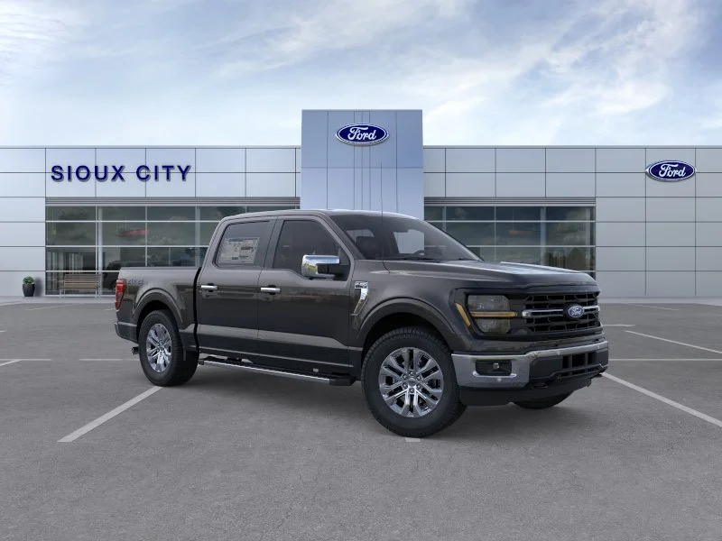 New 2026 Agate Black Metallic Ford XLT image 7