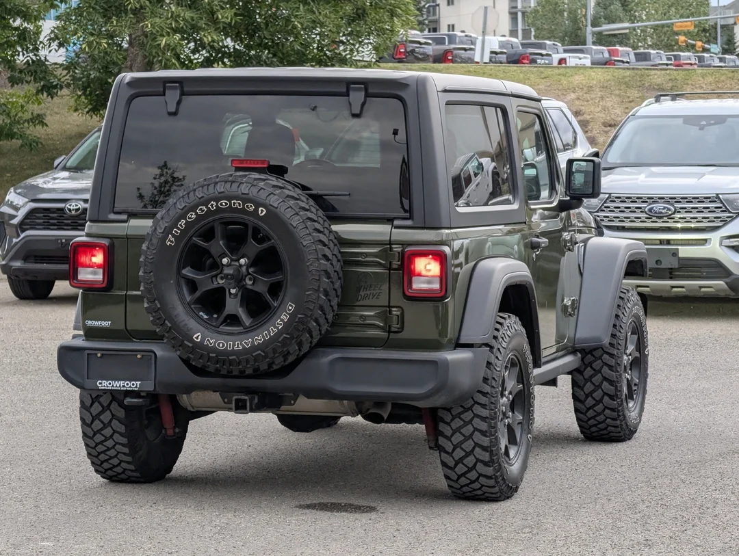Certified Used 2022 Green Jeep Willys - - Tech Grp - Cold Weather - Uconnect NAV & Sound! image 8