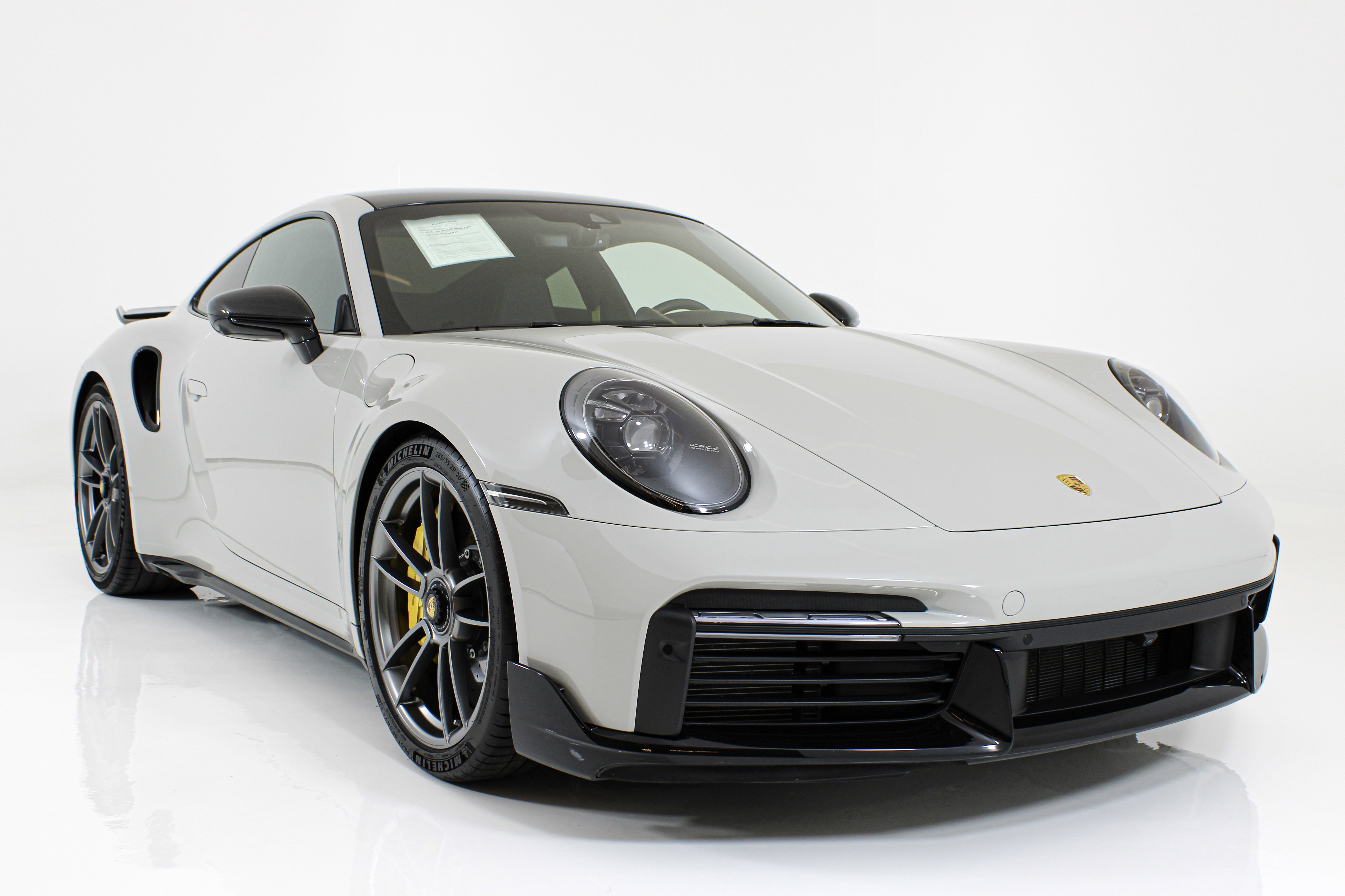 Used 2022 Chalk Porsche Turbo S Coupe image 7