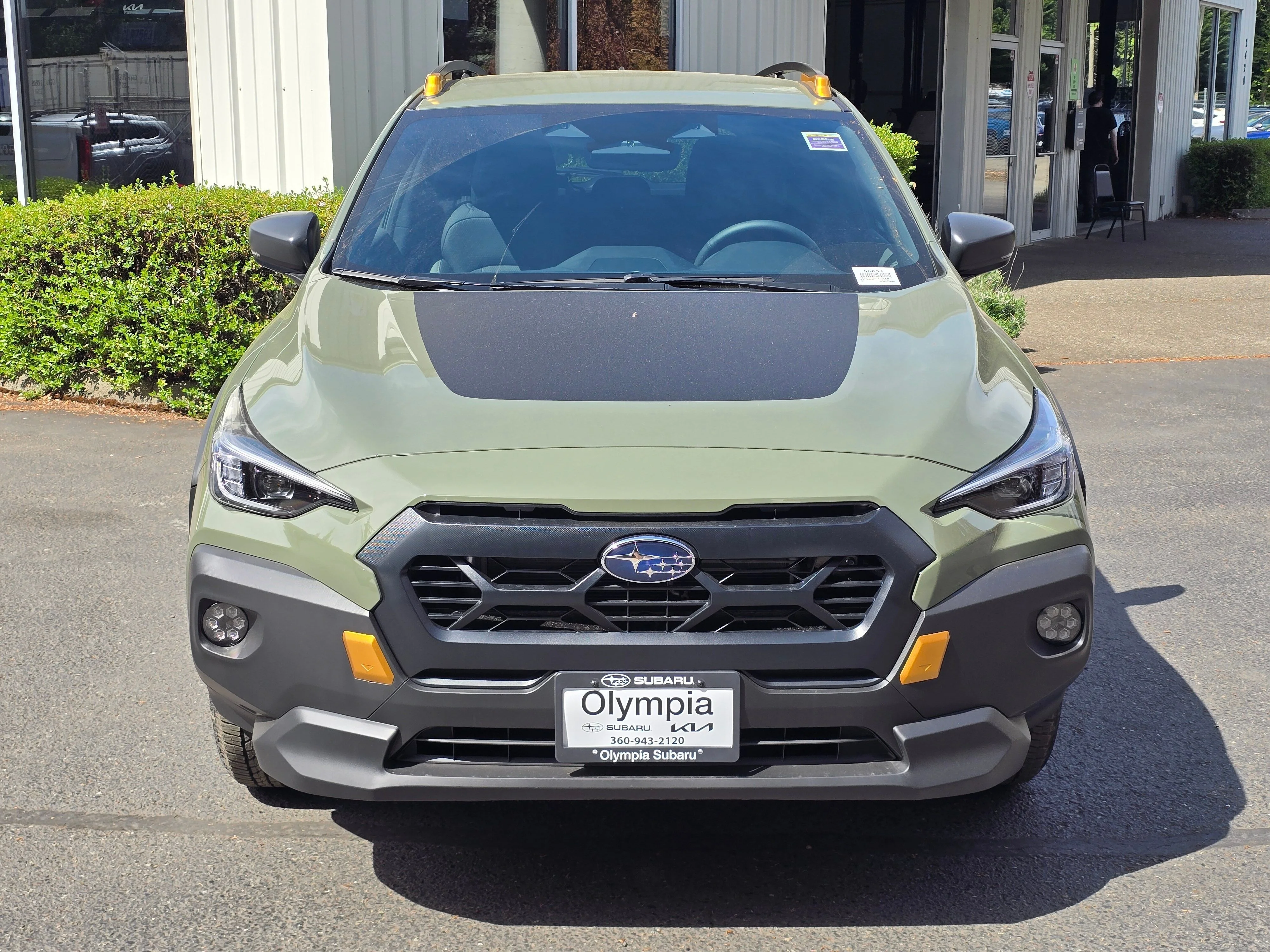 New 2026 ALPINE GREEN Subaru Wilderness image 2