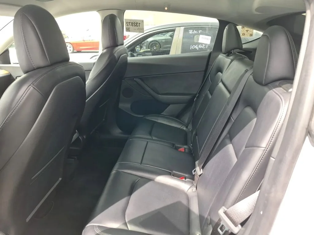 Used 2022 White Tesla Performance image 8
