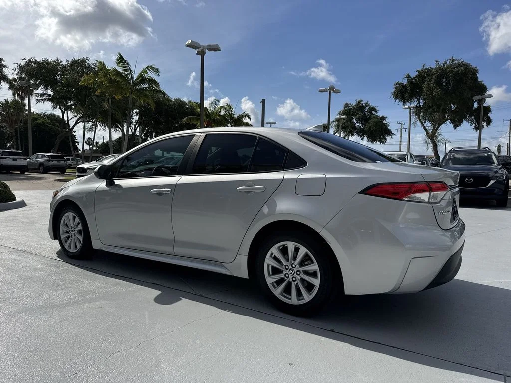 Used 2023 Classic Silver Metallic Toyota LE image 26