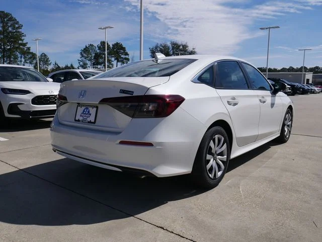 New 2026 Platinum White Pearl Honda 2WD LX image 3