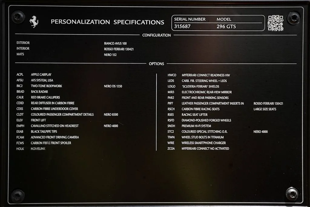 2025 Ferrari 296 Base - Photo 43