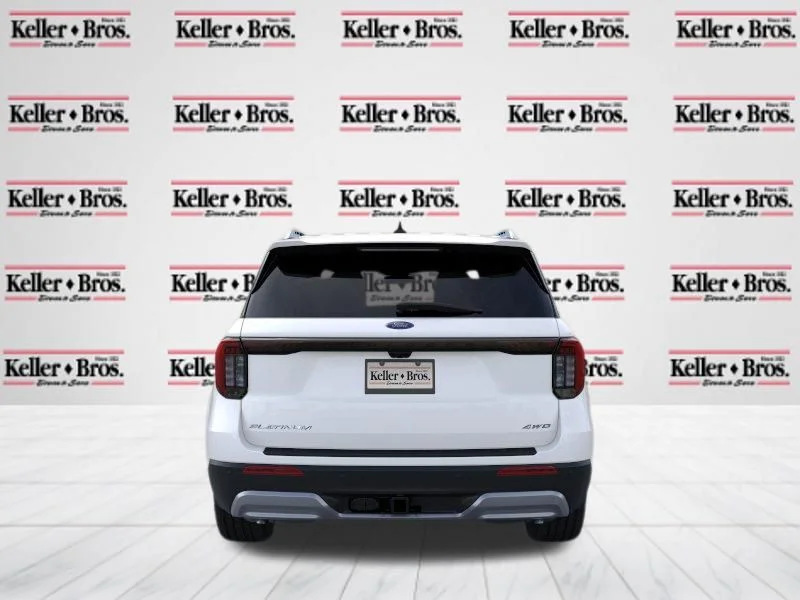 New 2026 Star White Metallic Tri-Coat Ford Platinum image 6