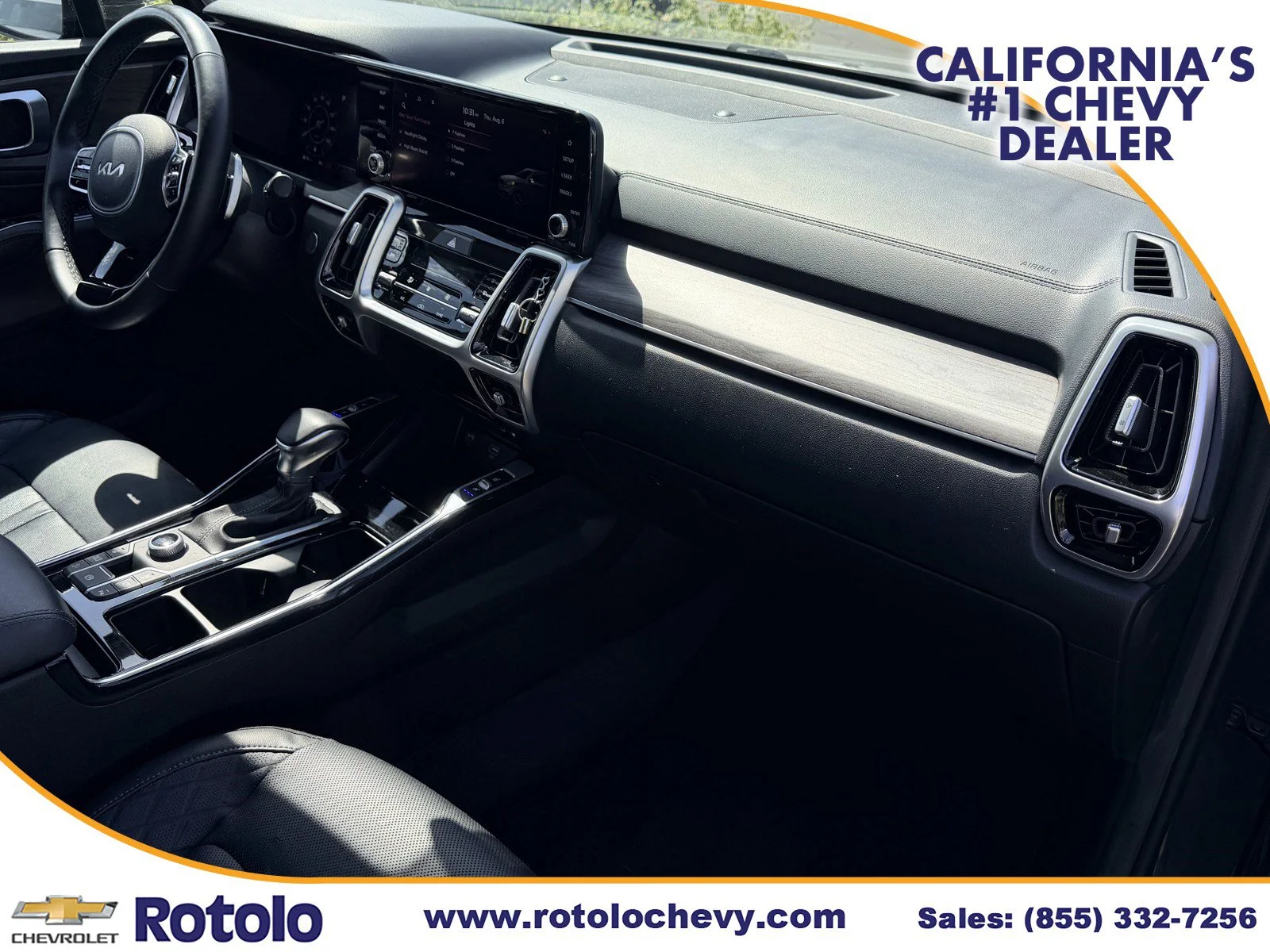 Used 2022 Aruba Green Kia X-Line SX Prestige image 7