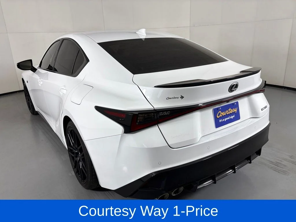 Used 2024 White Lexus 500 F SPORT Performance Premium image 8