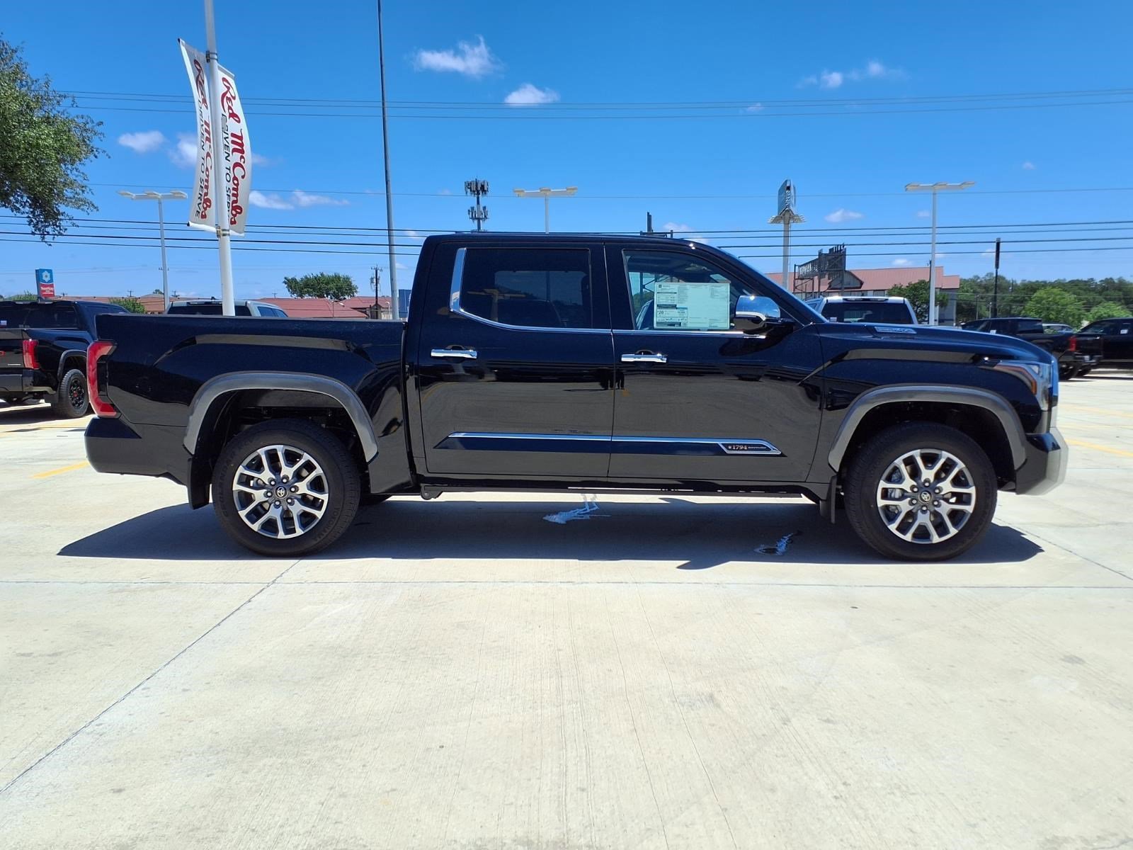 New 2026 Midnight Black Metallic Toyota Tundra 1794 Edition image 4