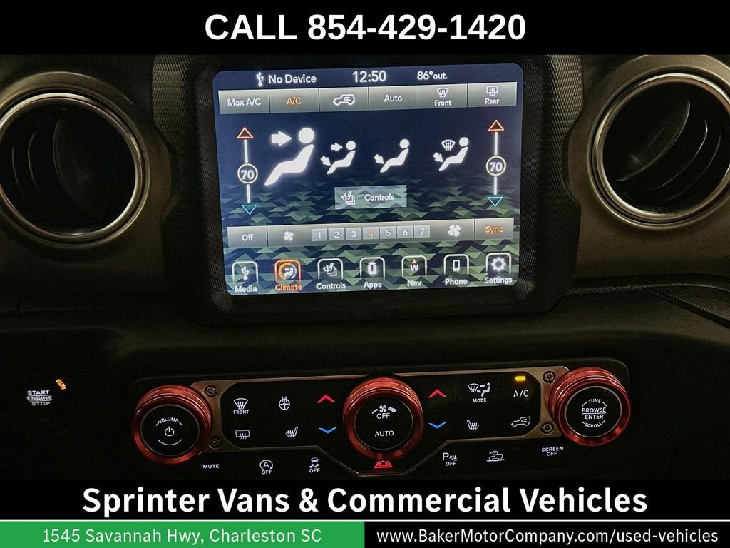 Used 2021 Green Clearcoat Jeep Unlimited Rubicon image 17