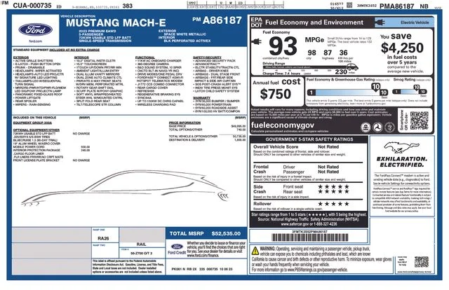 Used 2023 White Ford Premium image 18