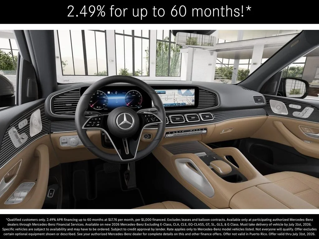 New 2026 MANUFAKTUR Moonlight White Metallic Mercedes-Benz GLE 450 image 45