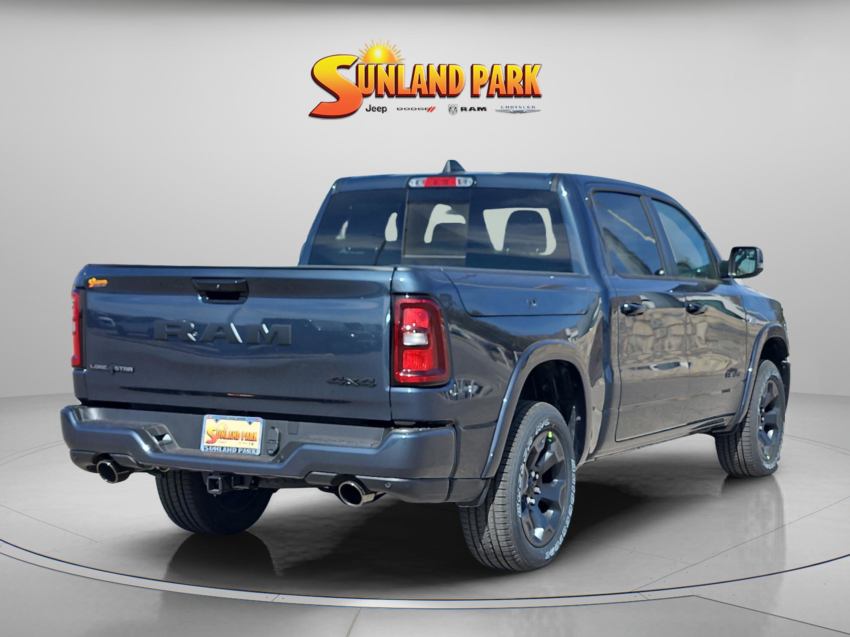 New 2026 Forged Blue Metallic Exterior Paint RAM Lone Star image 5