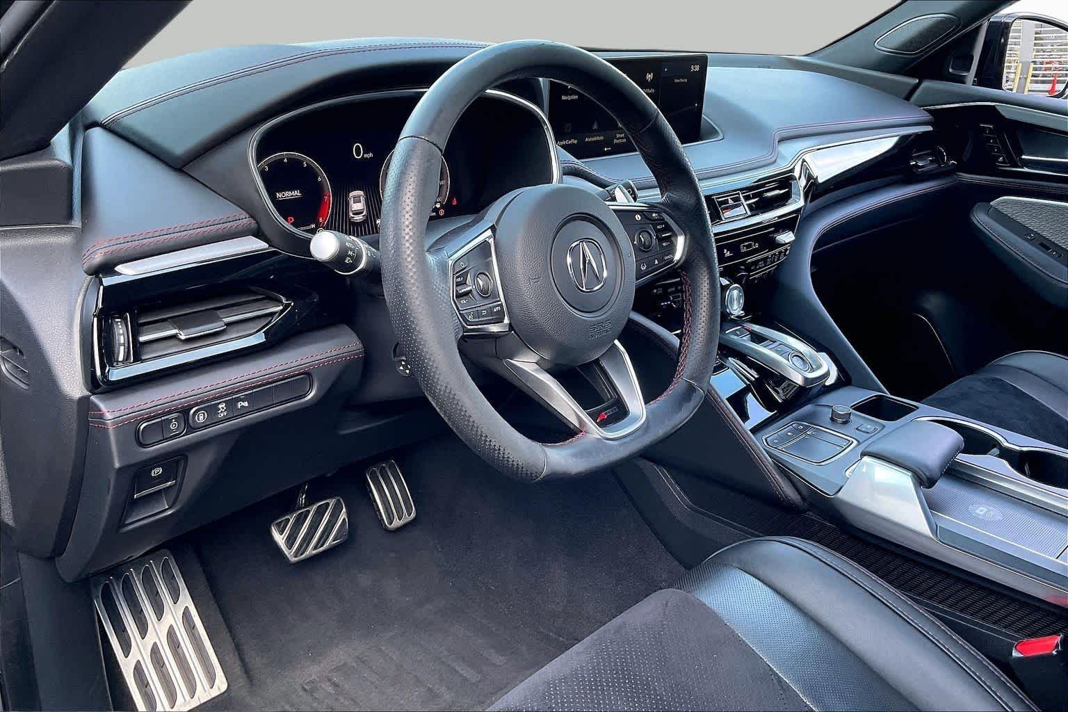 Used 2023 Majestic Black Pearl Acura w/A-Spec Package image 17