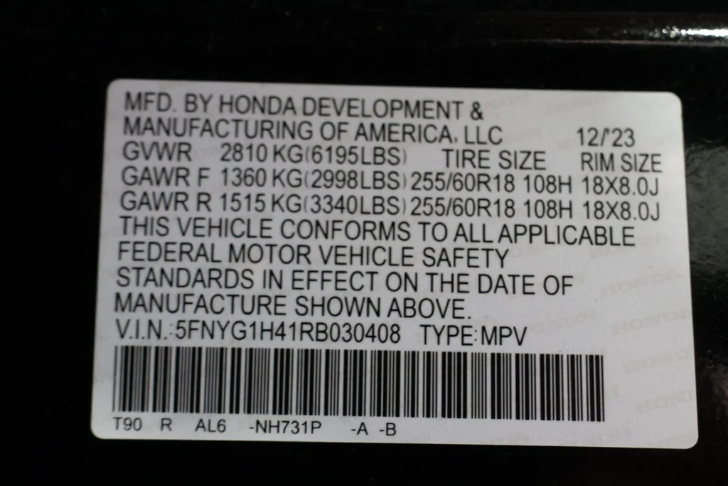 Used 2024 Black Honda EX-L image 31