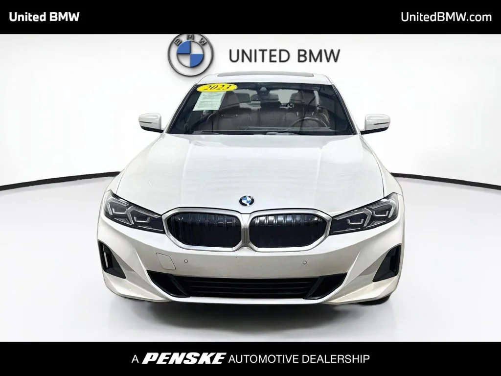 Used 2023 Mineral White Metallic BMW 330i image 2