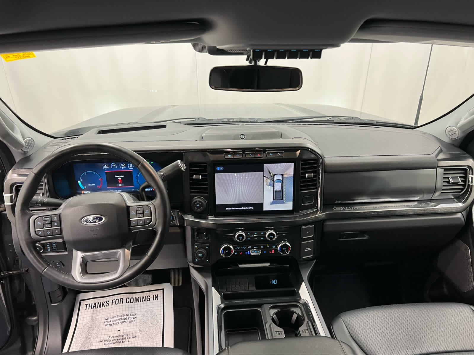 Used 2024 Carbonized Gray Metallic Ford LARIAT image 35