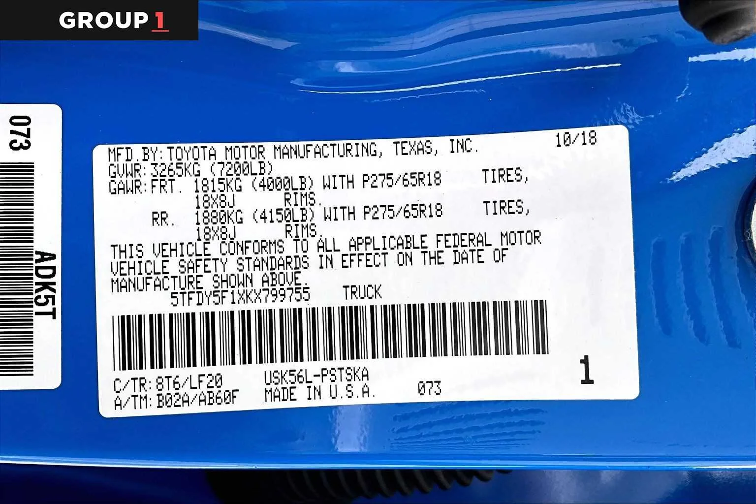 Certified Used 2019 Voodoo Blue Toyota TRD Pro image 37