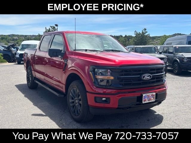 New 2025 Rapid Red Metallic Tinted Clearcoat Ford XLT image 9