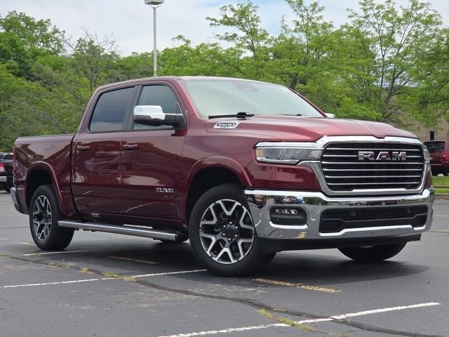Used 2025 Delmonico Red Pearlcoat RAM Laramie image 2