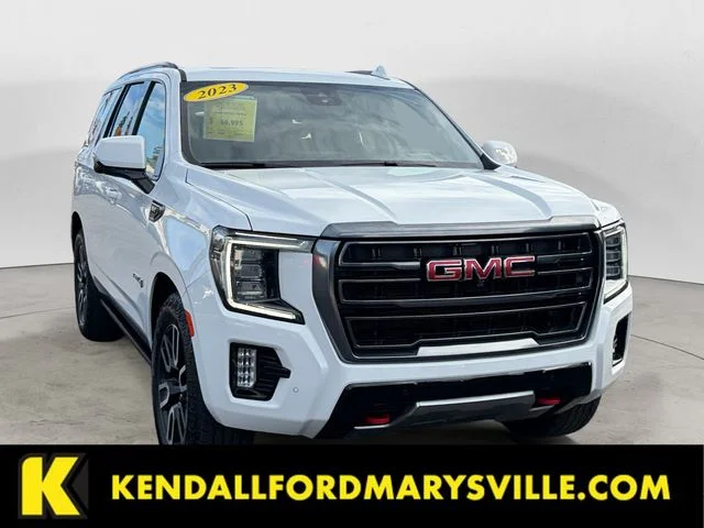 Used 2023 Summit White GMC AT4 image 1