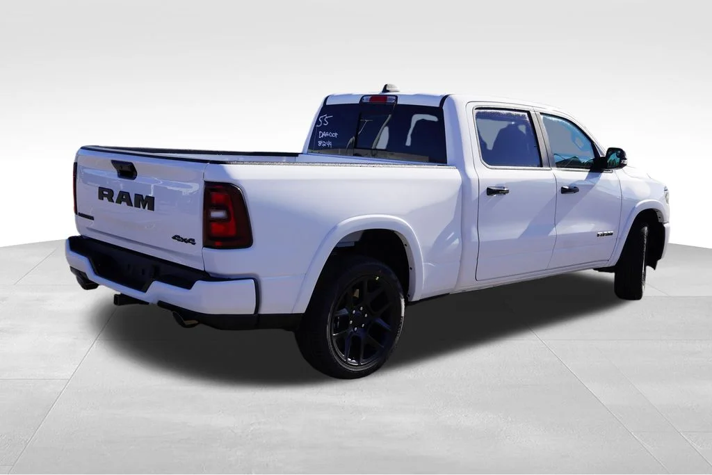 New 2026 Bright White Clear-Coat Exterior Paint RAM Laramie image 3