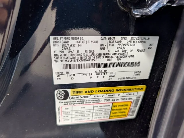 Used 2021 Blue Ford King Ranch image 32