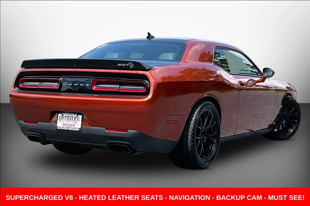 Used 2021 Orange Dodge SRT Hellcat Redeye image 6