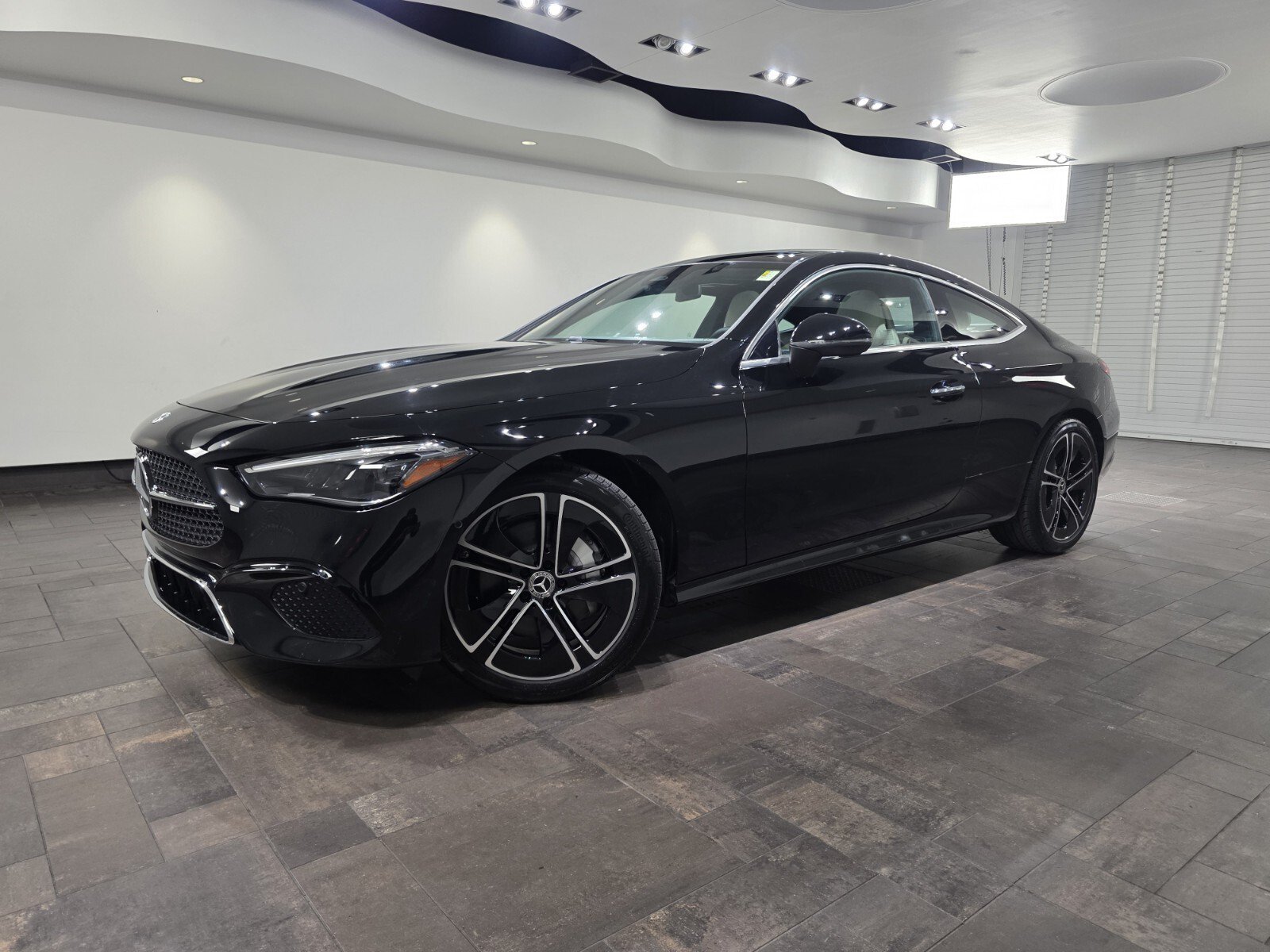 Used 2024 Black Mercedes-Benz 300 4MATIC® Coupe image 1