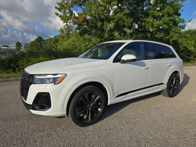 Used 2025 Carrara White Audi Premium Plus image 1