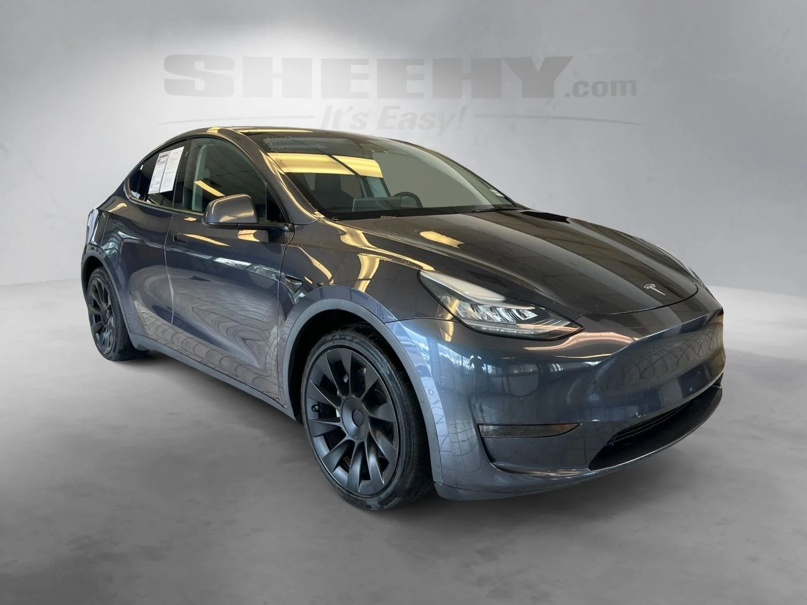 Used 2021 Midnight Silver Metallic Tesla Long Range image 2