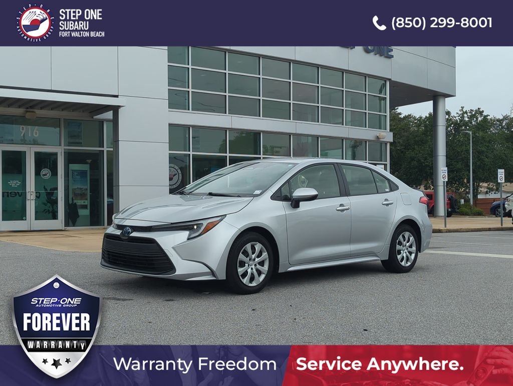 Used 2023 Silver Toyota LE image 1