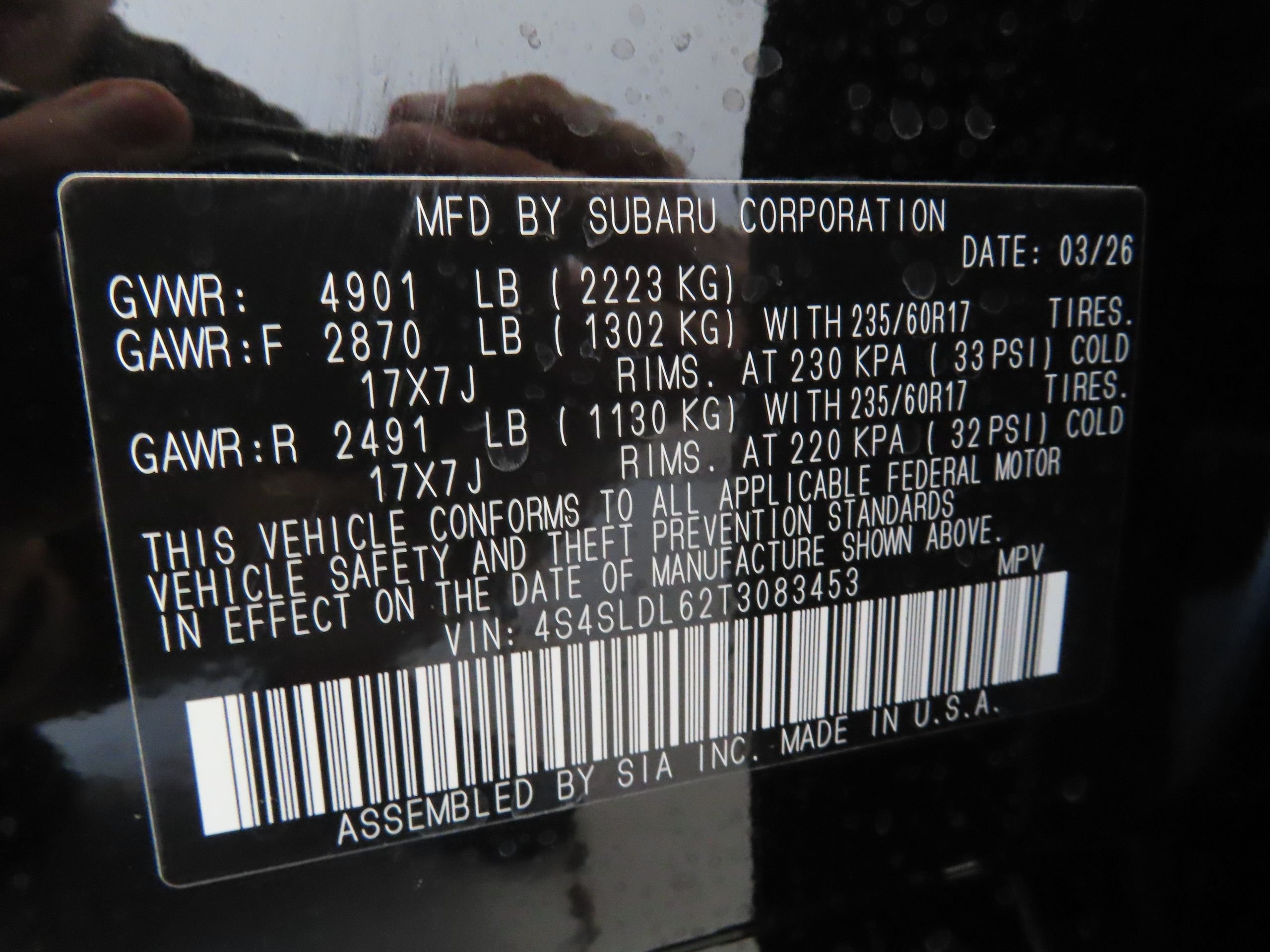 New 2026 CRYSTAL BLACK SILICA Subaru Wilderness image 28