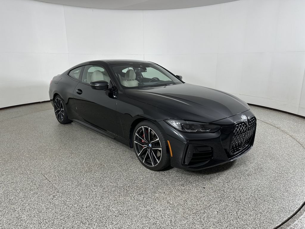 Certified Used 2024 Black Sapphire Metallic BMW M440i xDrive image 4