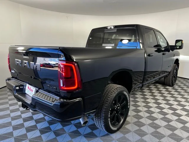 New 2026 Diamond Black Crystal Pearl-Coat Exterior Paint RAM Laramie image 7