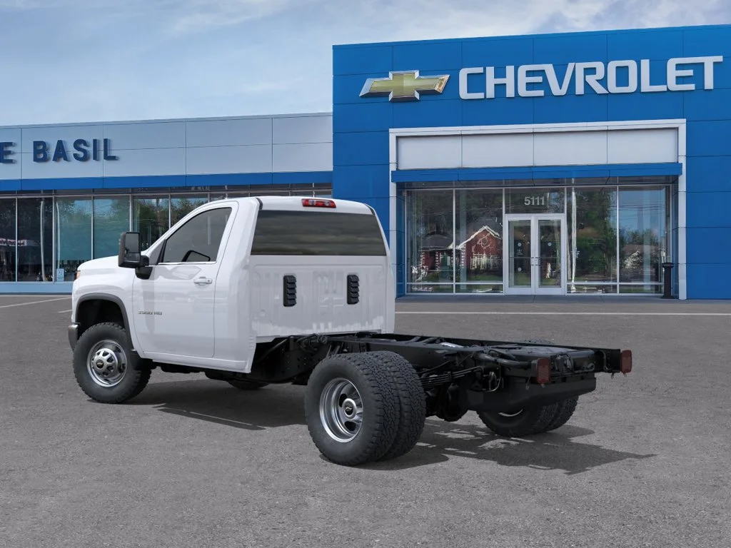 New 2026 Summit White Chevrolet Work Truck image 3