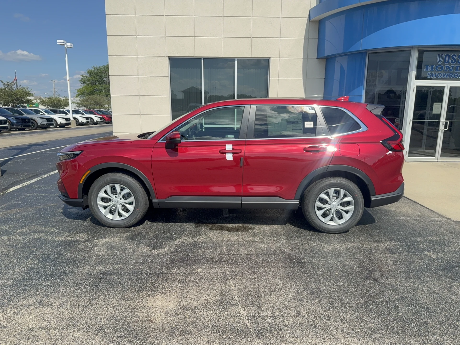 New 2026 Radiant Red Metallic Honda LX image 8
